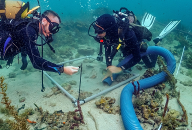 Des fouilles archéologiques sous-marines
