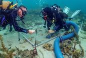 Des fouilles archéologiques sous-marines